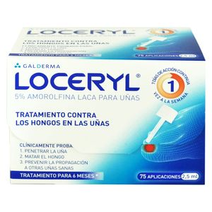Loceryl Laca Solución Tópica 5% Frasco 2.5 ml
