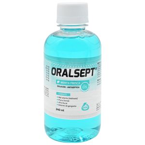 Oralsept Solución Menta Fresca 240 ml