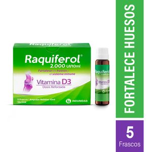 Raquiferol Ampollas Bebibles 2.000ui Caja 5 unidades