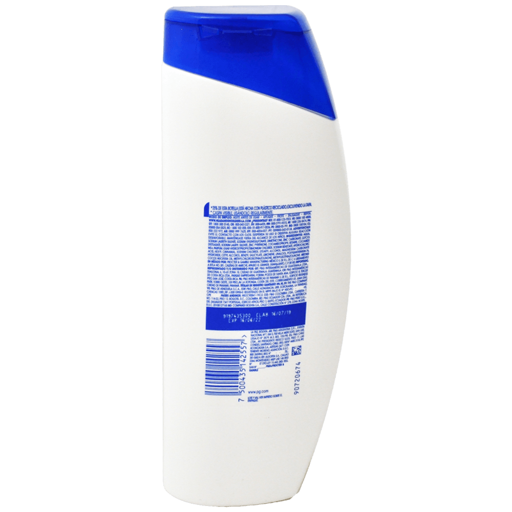 HEAD & SHOULDERS Zitrus-Frische Shampoo Gegen Schuppen – 400 Ml, Für Saubere Kopfhaut & Frisches Haar
