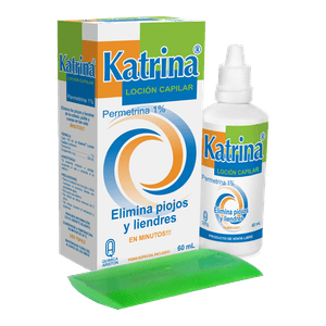 Katrina Loción 1% Capilar Frasco 60 ml