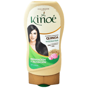Kinoe Acondicionador Quinoa Keratina Reparación Y Nutritiva 530 ml