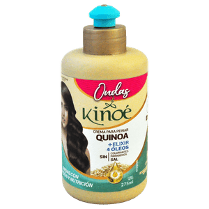 Kinoe Crema De Peinar Ondas Quinoa Elixir 4 Oleos 275 ml