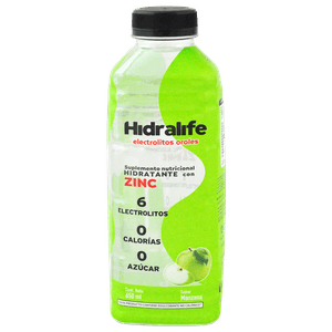 Hydralife Hidratante C/Zinc Manzana 650 ml