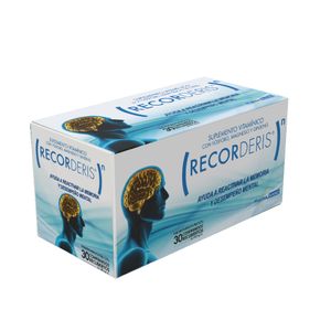 Recorderis Suplemento Alimenticio Comprimido Recubierto Frasco 30 Unidades