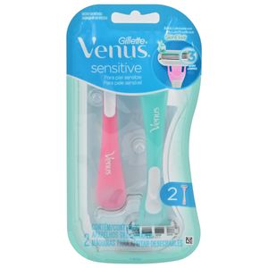 Gillette Afeitadora Venus Sensitive 2 Unidades