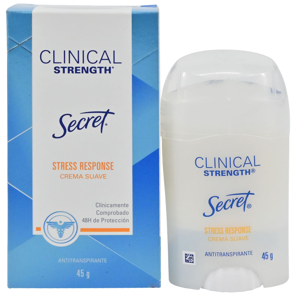 Secret Clinical Desodorante Crema Stress 45 g - Farmacias Medicity