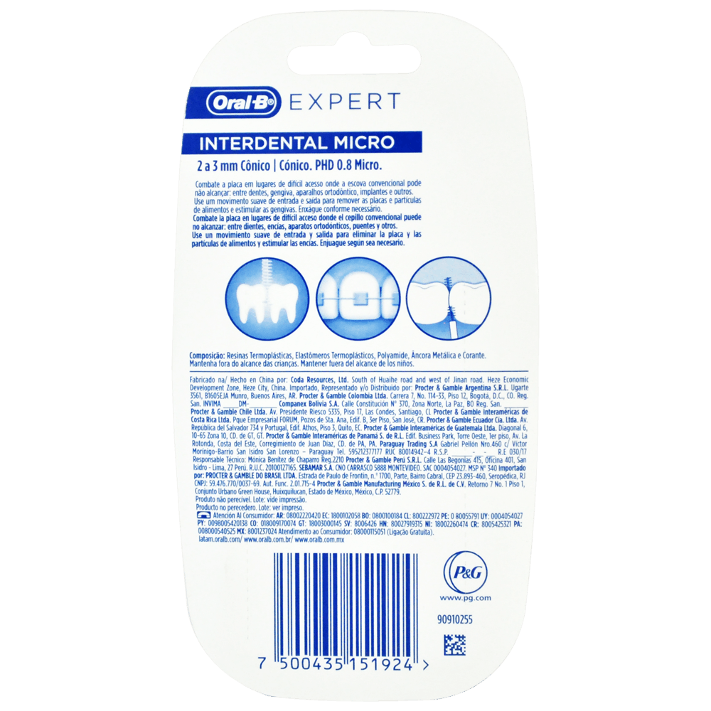 Oral B Cepillo Interdental Expert Micro 10 - Farmacias Medicity