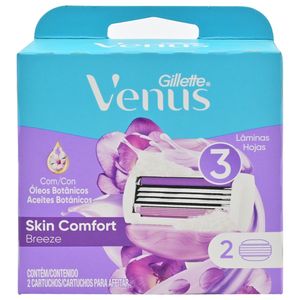 Gillette Venus Cartuchos Afeitar Breeze 2 Unidades