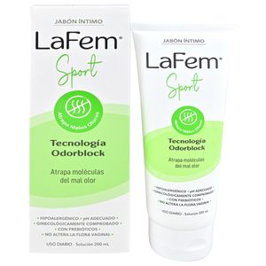 Lafem Jabón Intimo Sport Tecnologia Odorblock 200 ml
