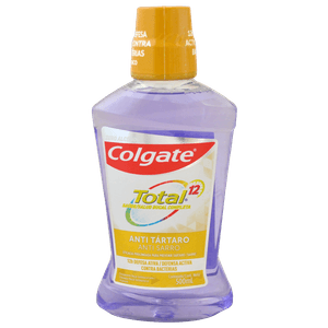 Colgate Enjuague Bucal Total 12 Antisarro 500 ml
