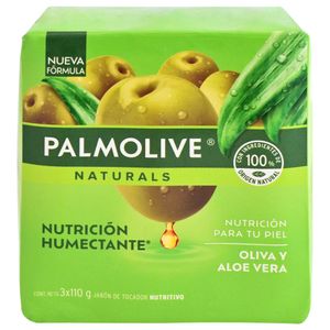 Palmolive Jabón Barra Tripack Oliva-Aloe 330 g