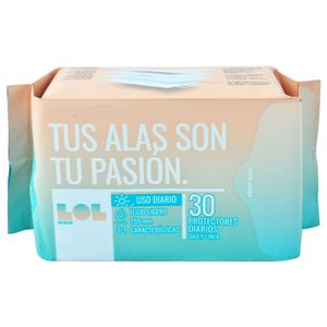 Lol Protector Diario Flujo Ligero 30 Unidades