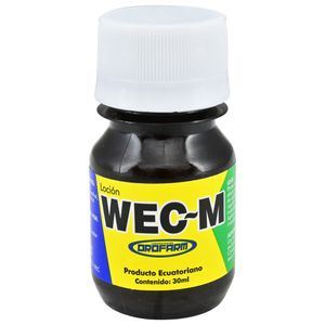 Wec-M Loción Frasco 30 ml