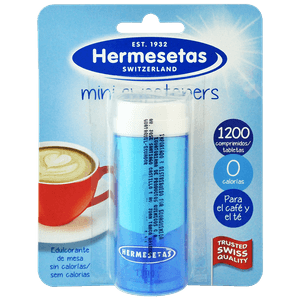 Hermesetas Comprimidos 12.5mg Mini Sweet 1200 Unidades