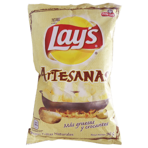 Lays Snacks Artesanas Naturales 96 g