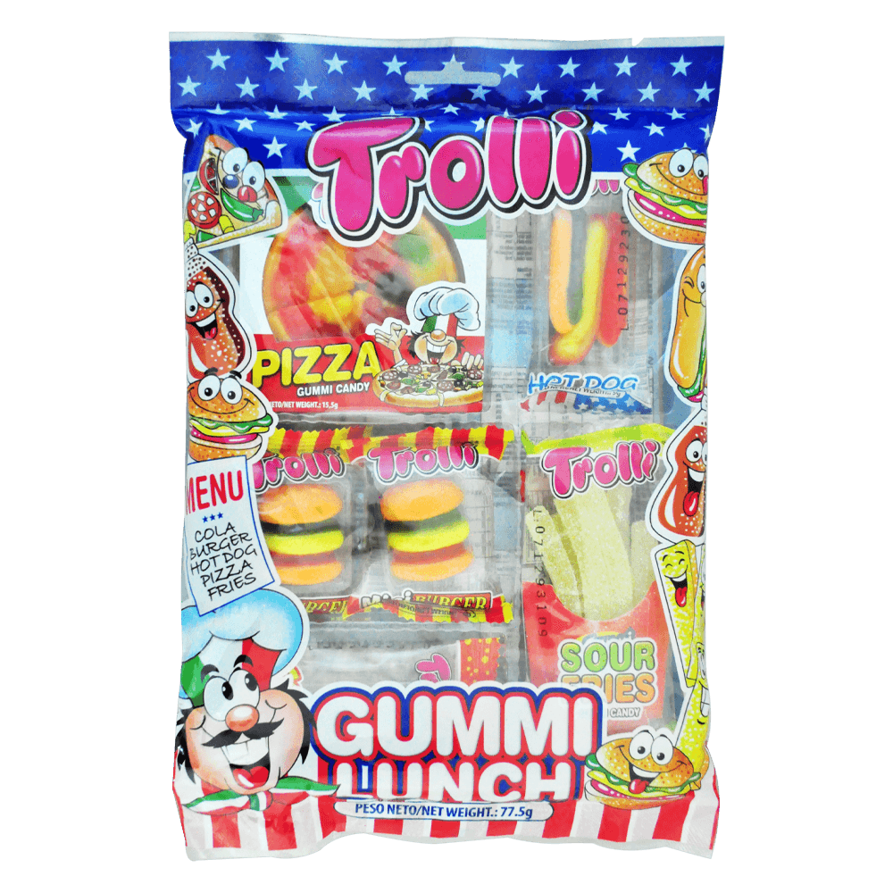 Trolli Gomitas Gummi Lunch 77.5 g - Farmacias Medicity