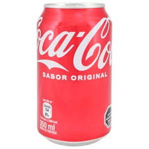 Coca Cola Gaseosa Original Lata 350 ml