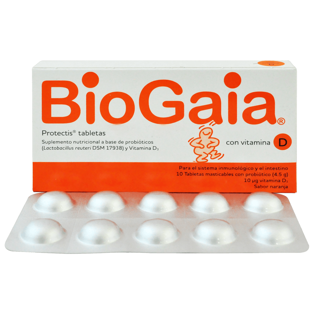 Biogaia Protectis Vitd Tabletas Masticables 10 Unidades - Farmacias ...