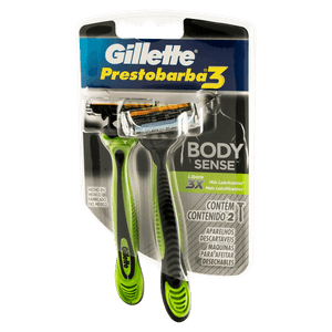 Gilette Afeitadora Prestobarba 3 Bodysens