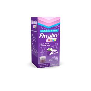Finalin Jarabe 160mg/5ml Uva Frasco 120 ml