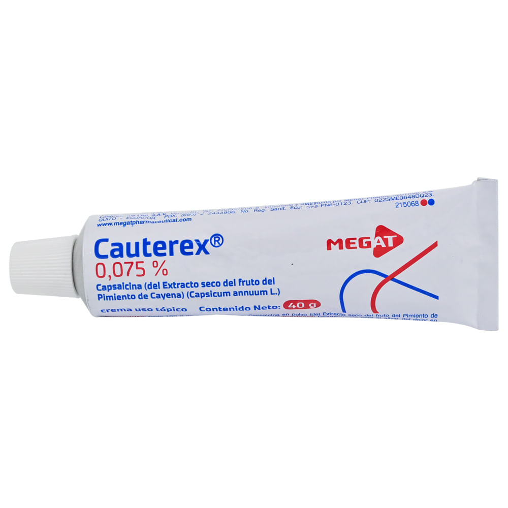 Cauterex Crema 0.075% Tubo 40 g - Farmacias Medicity