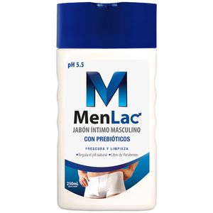 Menlac Jabón Intimo Masculino 250 ml