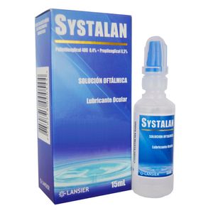 Systalan Solución Oftálmica 0.4/0.3% Frasco 15 ml