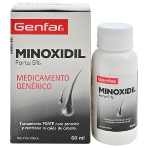 Minoxidil Genfar Solución Tópica 5% Frasco 60 ml