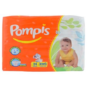 Pompis Pañal Infantil XXG 24 Unidades