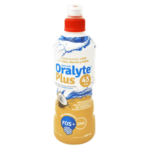 Oralyte 45 Plus Solución Coco Frasco con 400 mL