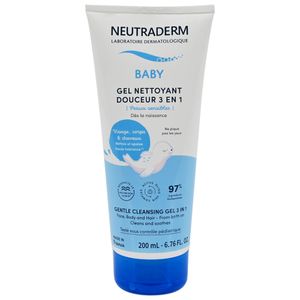 Neutraderm Gel Corporal Baby 3 En 1 200 ml
