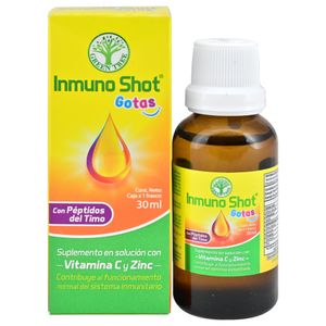 Inmuno Shot Vitamina C + Zinc Gotas 30 ml