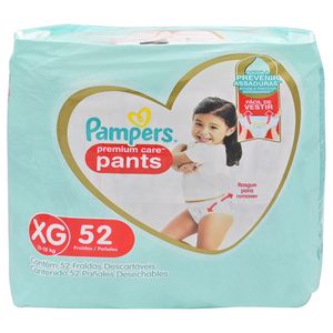 Pampers Pañal Infantil Premium Care Pants XG 52 Unidades