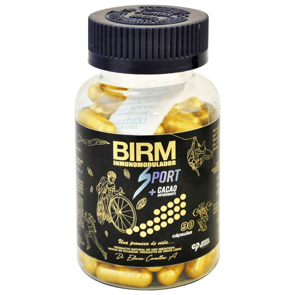 Birm Inmunomodulador Cápsulas Sport Frasco 90 Unidades - Farmacias Medicity