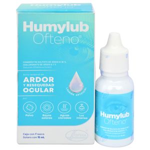 Humylub Ofteno 0.18%/0.1% Solución Oftálmica Frasco 15 ml
