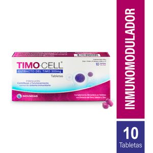 Timo-Cell Tabletas 300 mg 10 Unidades