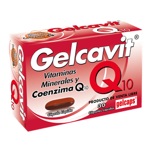Gelcavit Q-10 Cápsulas Líquidas Caja 30 Unidades