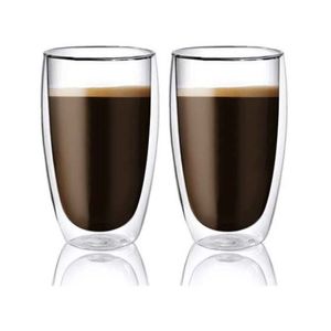 Set X 2 Vasos Doble Fondo 450 Ml
