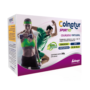 Colnatur Sport 10 Limón Sobre 11.5g Caja 30 Unidades