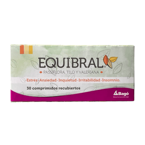 Equibral Comprimido Recubierto Caja 30 Unidades