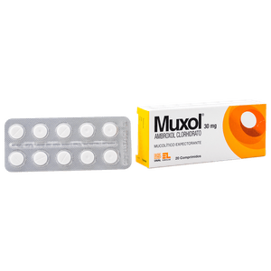 Muxol Comprimidos 30 mg Caja 20 Unidades