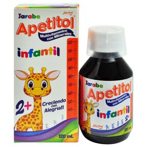 Apetitol Jarabe Infantil Frasco 120 ml