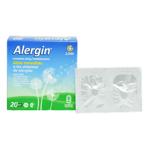 Alergin Comprimidos 10 mg Caja 20 Unidades