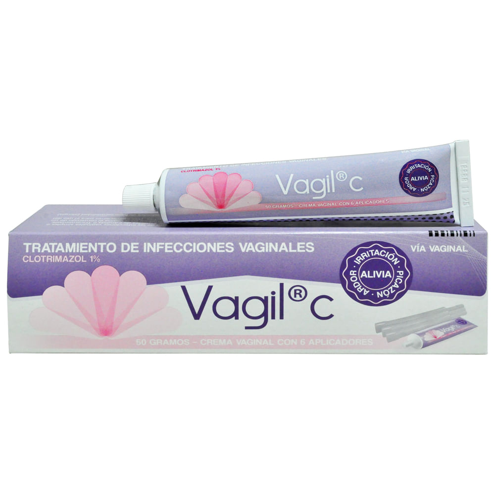Vagil C Crema Vaginal 1 g Tubo 50 g - Farmacias Medicity