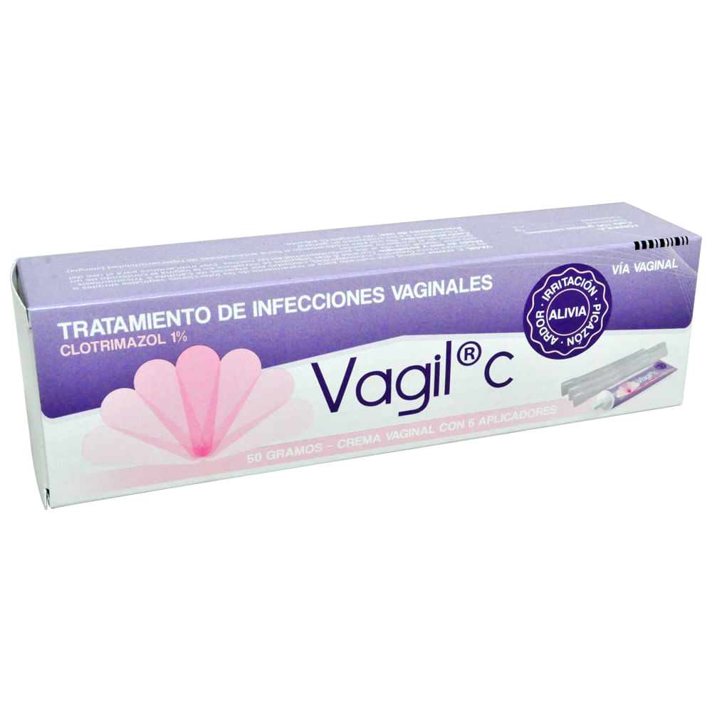 Vagil C Crema Vaginal 1 g Tubo 50 g - Farmacias Medicity