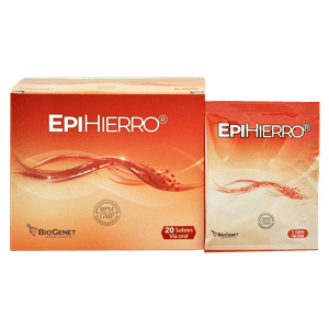 Epihierro Polvo 100 mg Sobres 3 g Caja 20 Unidades