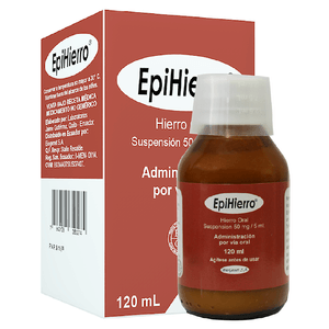 Epihierro Suspensión 50mg/5ml Frasco 120 ml