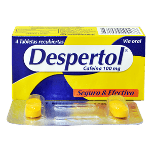 Despertol Tabletas Caja 4 Unidades