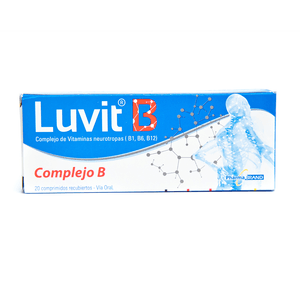Luvit B Comprimidos Recubiertos Caja 20 Unidades